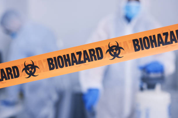 Professional Drug Lab Cleanup technician working in Lovejoy, IL